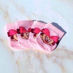 Disney mini pink dog socks new🔥 5/$25 Bundle Sale 🔥